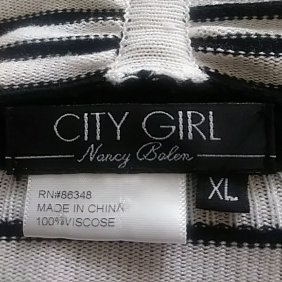 City Girl Nancy Bolen Hi low cardigan XLarge - Picture 10 of 10